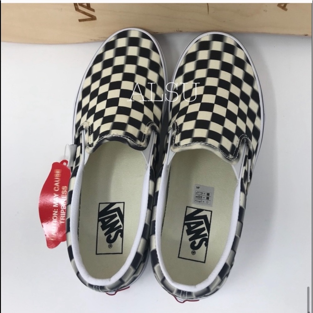 VANS Classic Slip On Checkerboard Black Class W - Picture 7 of 7